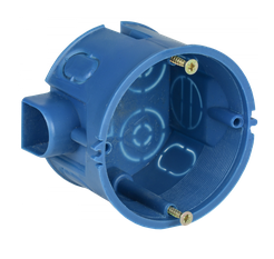 Коробка С3 установочная D=68x45мм для твердых стен (сам. ст.уз.) IEK