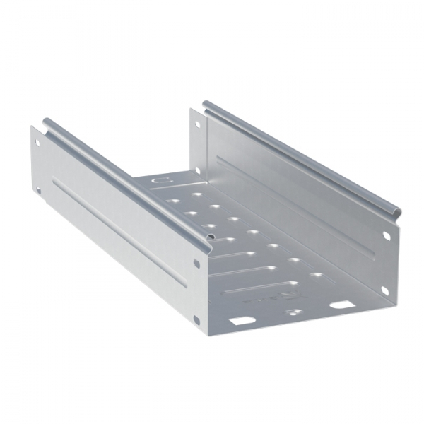Лоток ЛН(0.8) 300Х80Х3000 неперфорированный EKF RAL L8030000-RAL (кратно 3)