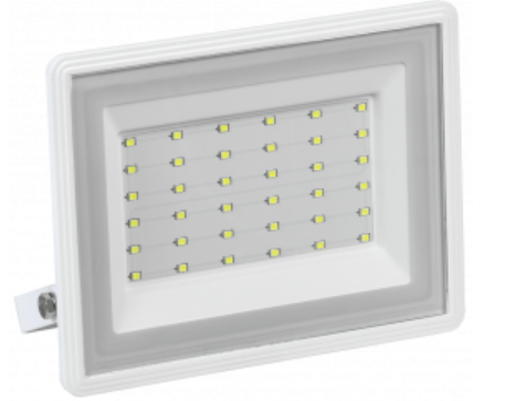Прожектор светодиодный IEK 50Вт 6500К 4000Лм IP65 182х151х29 белый  LED СДО 06-50