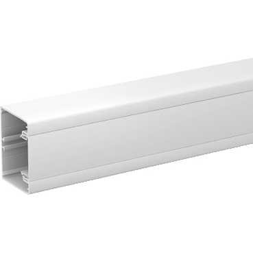 Кабель-канал  белый  75х55  с крышкой ПВХ RAL9003 ISM10100P SCH OL45 (кратно 2)