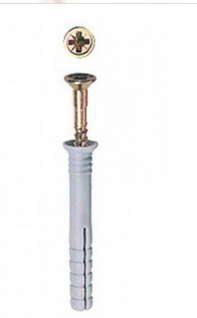 Дюбель-гвоздь потайной D6*60мм (100 шт) - ведро Tech-Krep