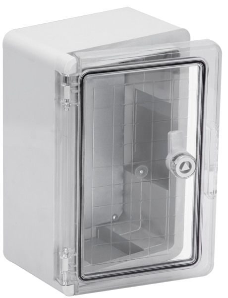 Корпус пластиковый ЩМПп 300х200х130мм пр. дв. УХЛ1 IP65 IEK