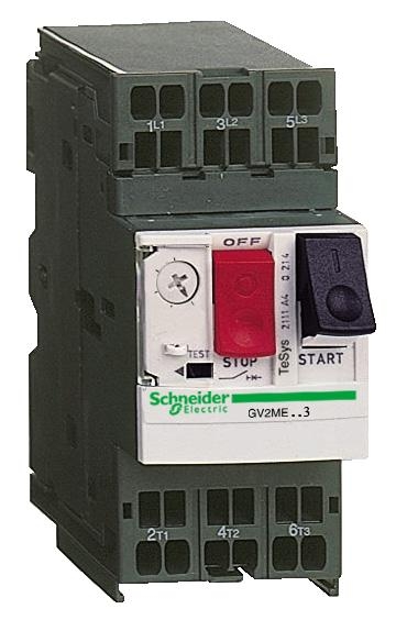 Автомат пуска двигателя 2,5-4A пружинный зажим GV2ME Schneider Electric /GV2ME083/