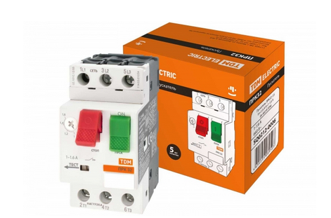 Пускатель ПРК32-4 In=4A Ir=2,5-4A Ue 660В TDM