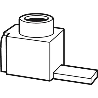 Переходник штыревой прямой 6-50мм2 Ast 50/15  ABB  /2CDL200001R5015/