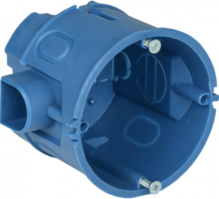 Коробка С3 установочная D=68x60мм для твердых стен (сам. ст.уз.) IEK
