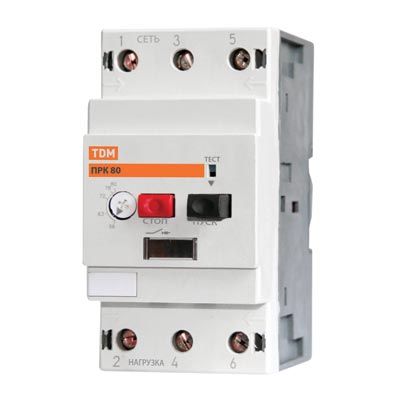 Пускатель ПРК80-63 In=63A Ir=40-63A Ue 660В TDM