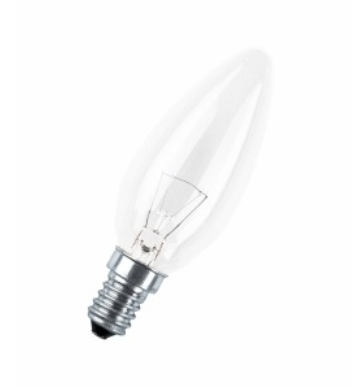 Стандартная лампа накаливания  OSRAM  B35  40Вт  230В  E14