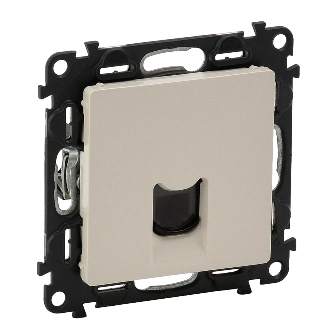 Legrand  Valena  LIFE  Слоновая Кость Розетка телефонная 1-местная RJ11 скрытая установка IP20 / 753538