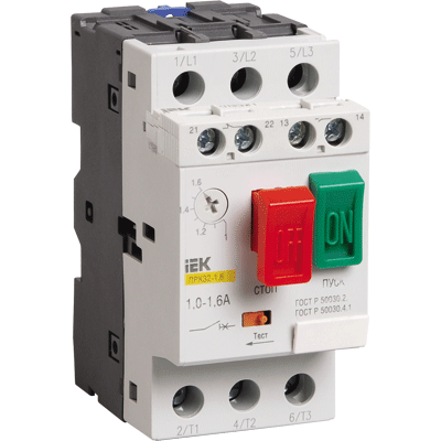 Пускатель ПРК32-25 In=25A Ir=20-25A Ue 660В IEK