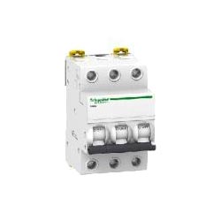 Выключатель автоматический  3П  16А  характеристика D  6кА  Schneider Electric  Acti9  iC60N  (аналог Multi9 24602) A9F75316