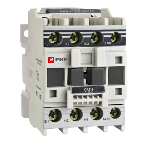 Контактор  малогабаритный   9А  220В  1NO  КМЭ  EKF ctr-s-9-220