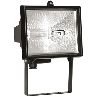 Прожектор галогенный IEK ИО500 черный IP54