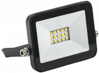 Прожектор светодиодный IEK СДО 06-10 черный IP65 6500