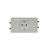Legrand  Mosaic  Розетка DLP65 немецкий стандарт 2К+З без зажимов 077431