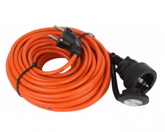 Удлинитель силовой ЭРА UPx-1e-3x0.75-20m-IP44 в бухте c/з 1 гн 20м ПВС 3х0.75