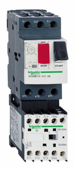 Автомат пуска двигателя 6-10А 24В DC комбинированный GV2ME Schneider Electric /GV2ME14K1BW3/