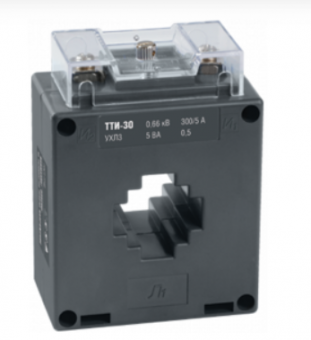 Трансформатор тока  IEK  ТТИ-30  250/5  5ВА класс точности 0,5