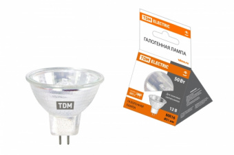 Галогенная лампа  TDM  MR16  50Вт  12В  GU5.3